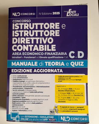Manuale Concorso Istruttore Direttivo Contabile