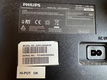 TV Philips 22PLF3404D/12