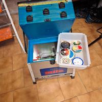 Panca con seduta da pesca