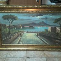 Quadro con cornice in legno