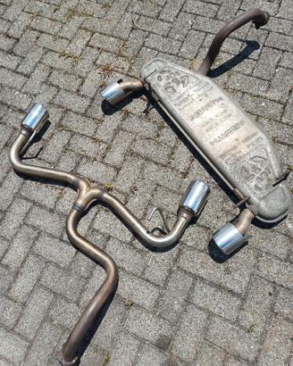 scarico Abarth originale  e Bombardone