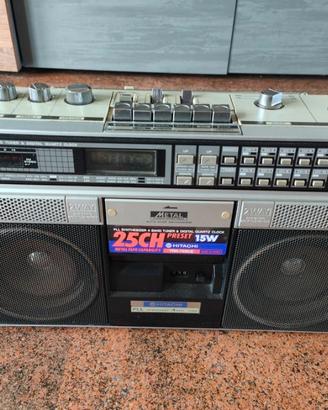 Boombox Ghettoblaster Hitachi TRK-7990E Vintage 80