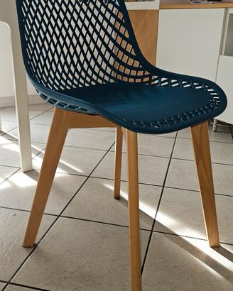 2Sedie scandinave nuove