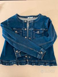 Giubbetto jeans bimba
