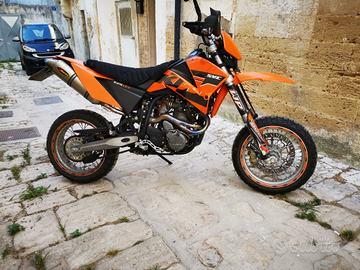 KTM 625 smc motard Akrapovic