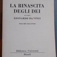 2 x LA RINASCITA DEGLI DEI -DA VINCI - MERESKOVSKI