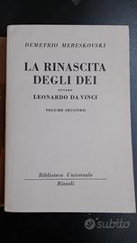 2 x LA RINASCITA DEGLI DEI -DA VINCI - MERESKOVSKI