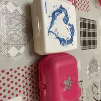 Set di 2 porta merenda Tupperware