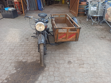 Gilera VL del 1938 moto furgoncino