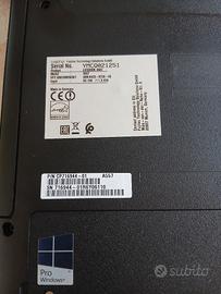 Portatile Fujitsu Lifebook A557 16GB