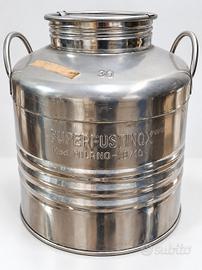 Fusto acciaio inox 30 litri