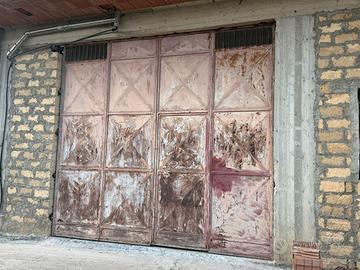 Coppia portoni in ferro