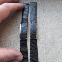 Cinturini vintage vera lucertola 