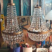 due lampadari stile impero 