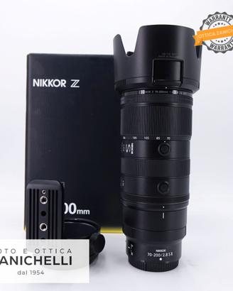 Nikon Z 70-200 f/2.8 VR S II  Nital Usato (G1009)