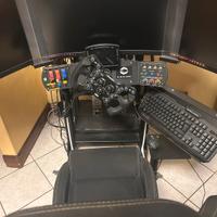 POSTAZIONE SIMRACING COMPLETA