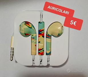 auricolari colorate 