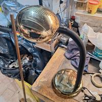 lampada vintage Space age oro 