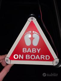 BABY ON BOARD SEGNALE LUMINOSO 