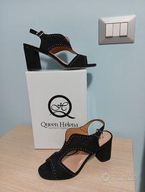 Sandali alti neri n°40