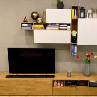 Parete attrezzata FGF in legno massello