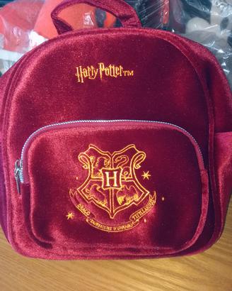 zainetto Harry Potter vellutino rosso 