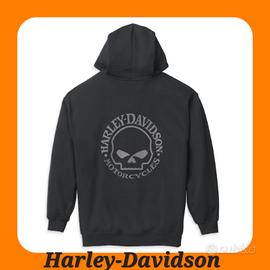 FELPA UOMO Willie G. Skull H-D