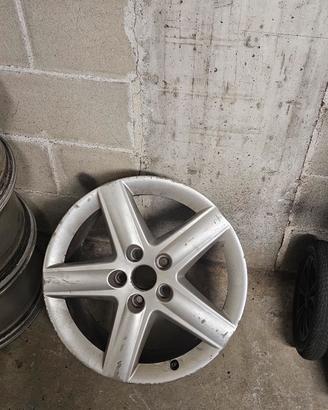 cerchi 17" a 5 razze audi 