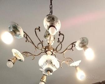 Lampadario a sei luci