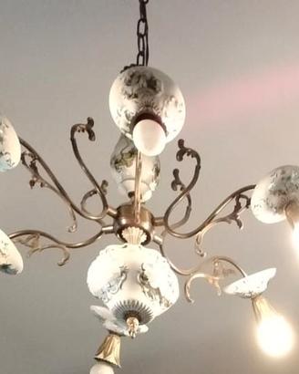 Lampadario a sei luci