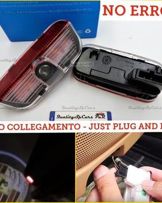 2 Proiettori Logo Porsche Cayenne Led Sottoporta