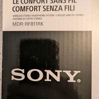 Sony Cuffie Tv Wireless Mdr-Rf811Rk