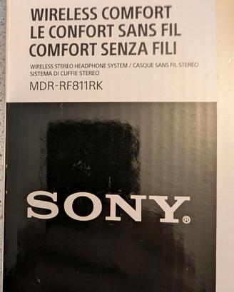 Sony Cuffie Tv Wireless Mdr-Rf811Rk