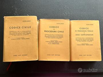 Codice civile e penale edizone 1955