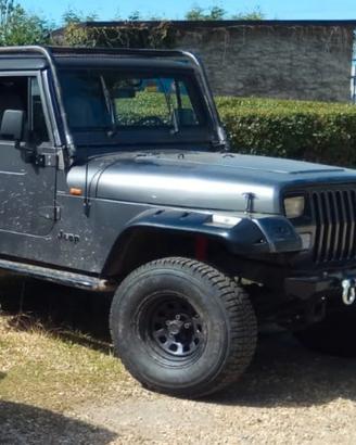 Portapacchi Jeep Wrangler YJ Artigianale 