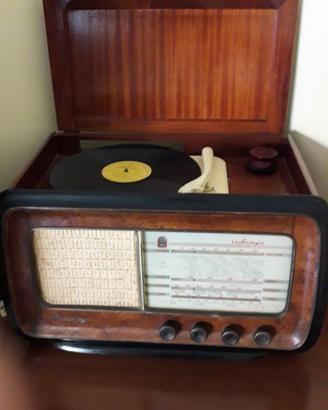 Radiovega radio con giradischi 33 e 44 giri funzio