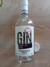 bottiglia vuota "gin pompelmo rosa"