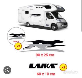 adesivi camper Laika