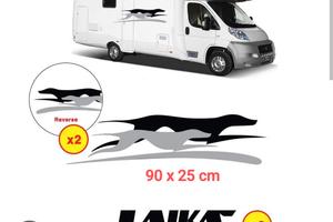 adesivi camper Laika