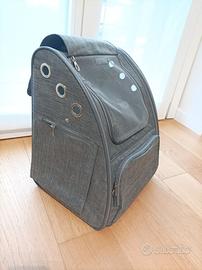 Zaino trasportino gatti