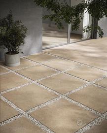 Piastrella 20x60 Duo Front Taupe Ceramica Sant'Ago