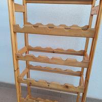 portabottiglie vino in legno 