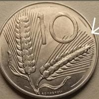 1 Moneta 10 Lire 1998 Spighe Lunghe Rara