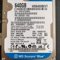 Hard Disk WD 640GB