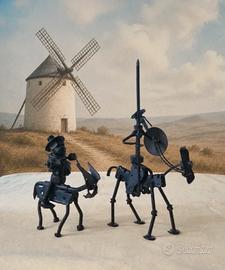 Don Chisciotte  e Sancho Panza  - Vintage-