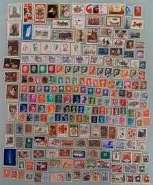 Lotto 390 francobolli Mondiali