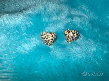 Orecchini eleganti a cuore - cristalli Swarovski