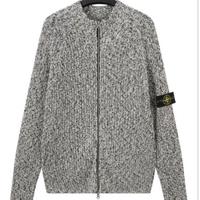 Cardigan morbido zip doppia Stone Idland NUOVO
