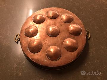 Piatto decorativo in rame