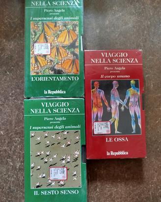 lotto cassette Vhs Piero Angela sigillate